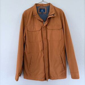 George Trailblazer Brown Farm Field Jacket Small (34-36) multi pocket measured